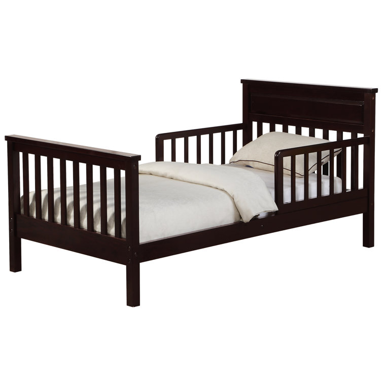 Harriet Bee Villegas Toddler Solid Wood Toddler Bed by Harriet Bee